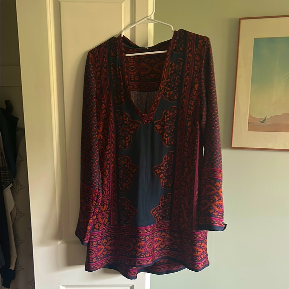 Free people Bohemian V-Neck Tunic dress